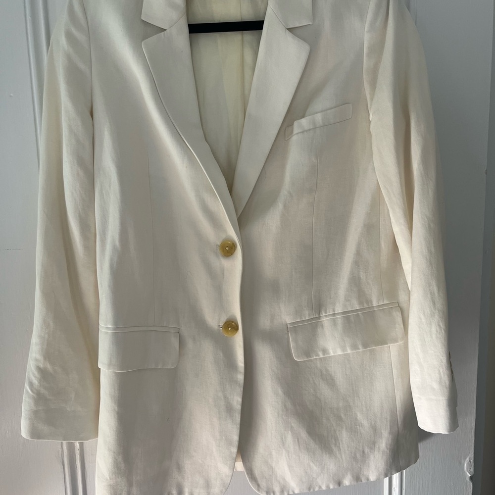 Everlane Cream Blazer size 6